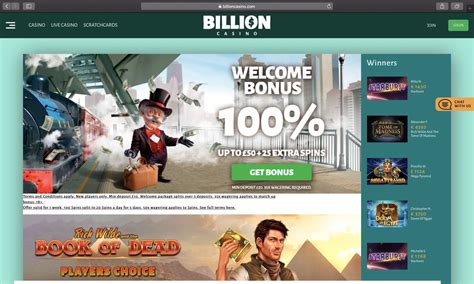 Billion Casino Review 2024 .